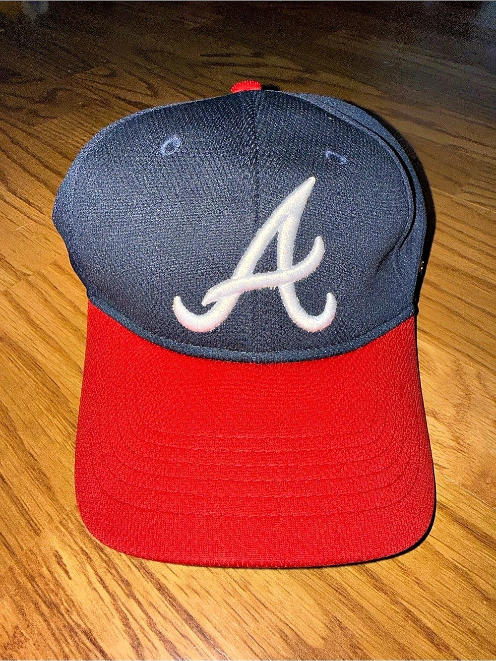 Youth Atlanta Braves Navy & Red Hat